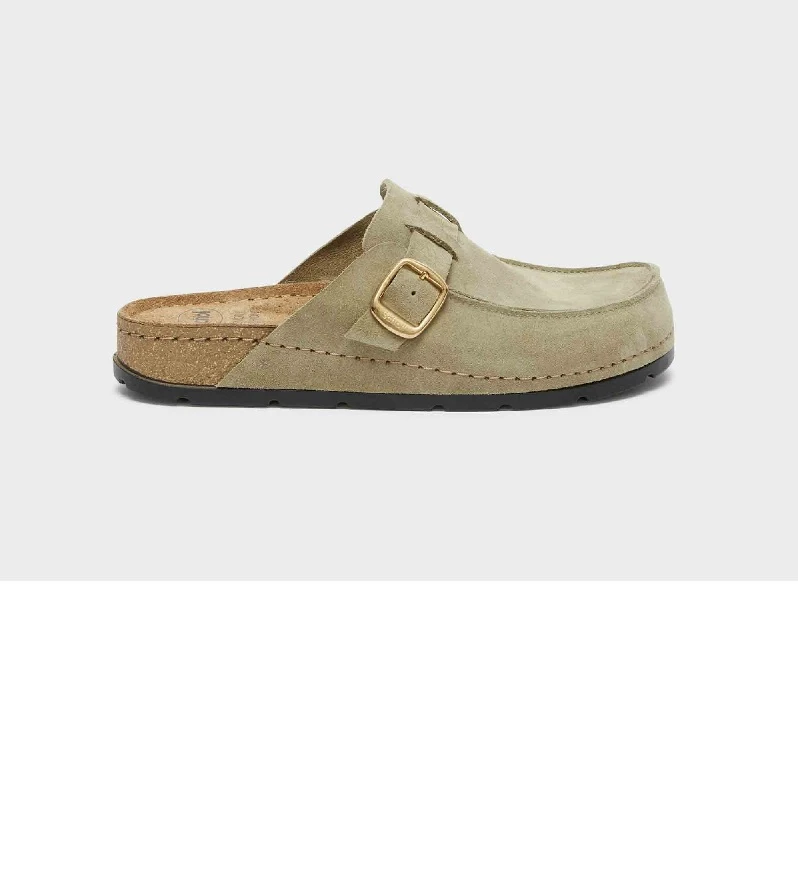 BORA MOCCASIN-olive papuča