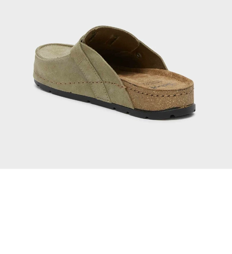 BORA MOCCASIN-olive papuča