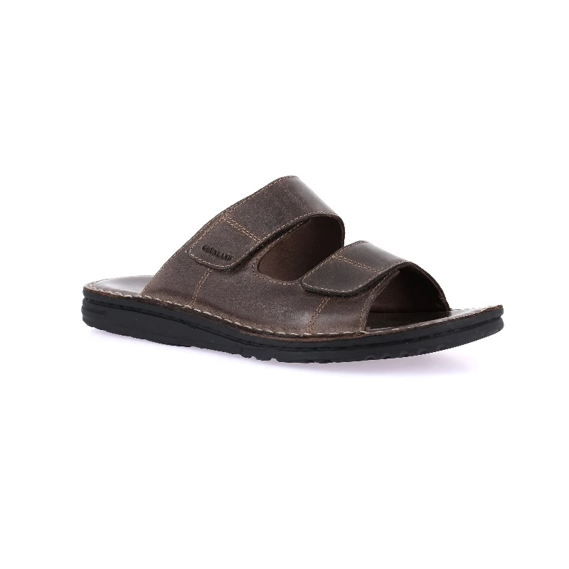 GRUNLAND LAPO80-BRAON MUŠKE PAPUČE