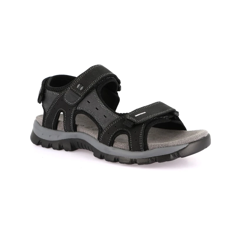 GRUNLAND MELT M4-CRNE SANDALE