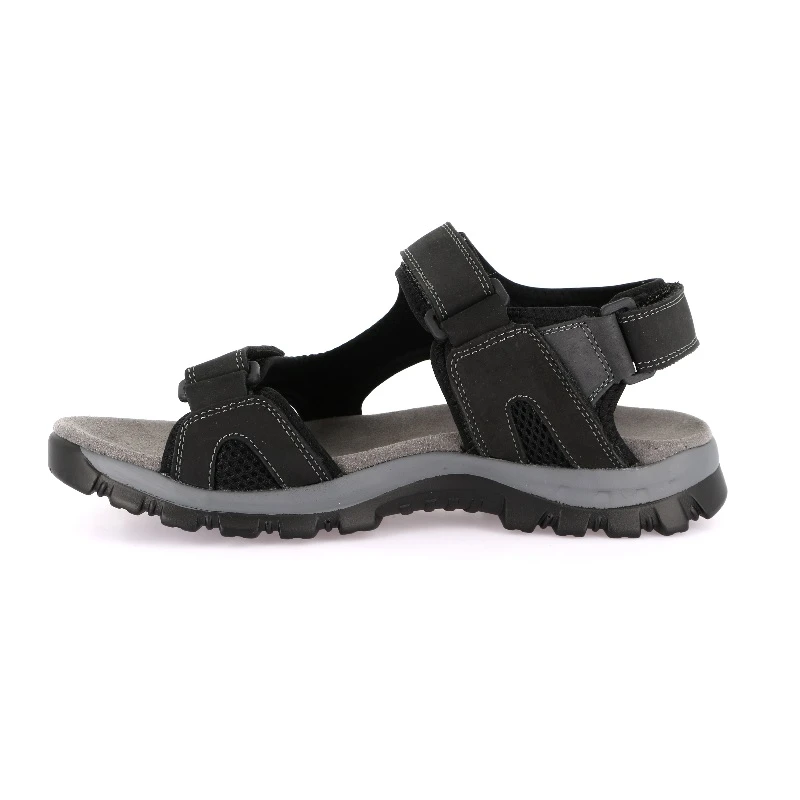 GRUNLAND MELT M4-CRNE SANDALE