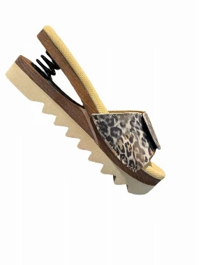 BALDO papuče FLEXI OTVORENE-leopard