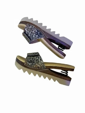 BALDO papuče FLEXI OTVORENE-leopard