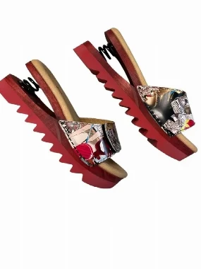 BALDO papuče FLEXI OTVORENE-štampa