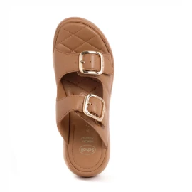 Scholl papuče BALI BUCKLE braon