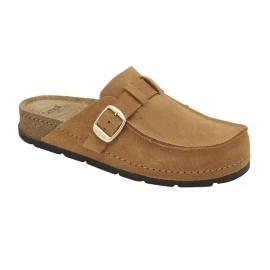 SCHOLL PAPUCE BORA MOCCASIN-konjak