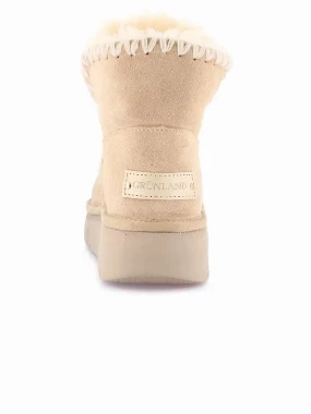 GRUNLAND ČIZMICE PO2147 KREM