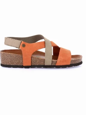 GRUNLAND LEFT40-NARANDZASTE SANDALE