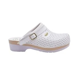 Scholl drvene klompe S COMFORT bele