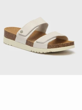 Scholl papuče LUSAKA-bele