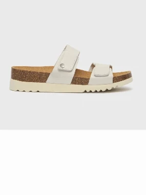 Scholl papuče LUSAKA-bele