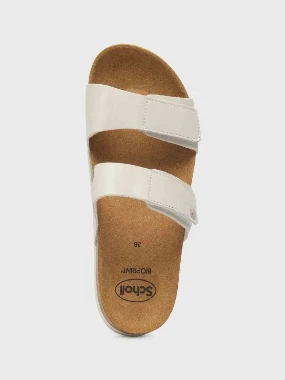 Scholl papuče LUSAKA-bele