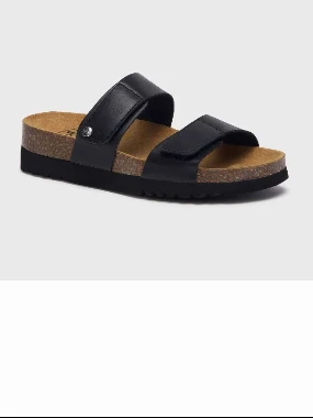 Scholl papuče LUSAKA-crne