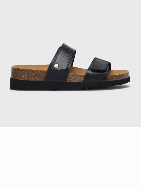 Scholl papuče LUSAKA-crne