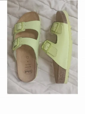 Scholl papuče MALAREN LOW zelene