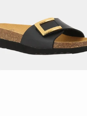 Scholl papuče MONTEREY MULE-crne