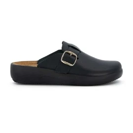 SCHOLL PAPUCE NILLA BUCKLE-CRNA 