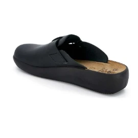 SCHOLL PAPUCE NILLA BUCKLE-CRNA 