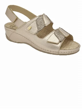 Scholl sandale NIVES 2 STRAPS-bež 