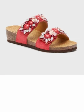 Scholl papuče PALAU 2 STRAPS-crvene