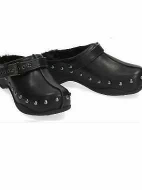 Scholl klompe PESCURA PHOEBE CRNE