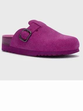 Scholl papuče POPPY CLOG magenta