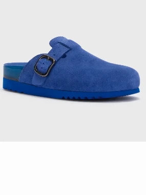 Scholl papuče POPPY CLOG royal blue