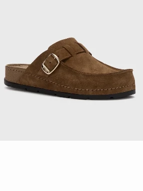 SCHOLL PAPUCE BORA MOCASSIN-TOBACCO