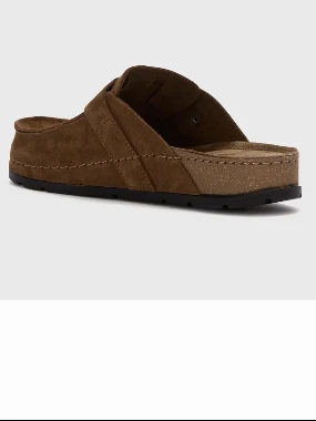 SCHOLL PAPUCE BORA MOCASSIN-TOBACCO