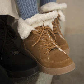 STELVIO ČIZME SA KRZNOM CAMEL